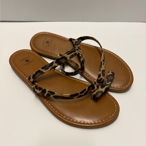 Shade & Shore Cheetah Sandals